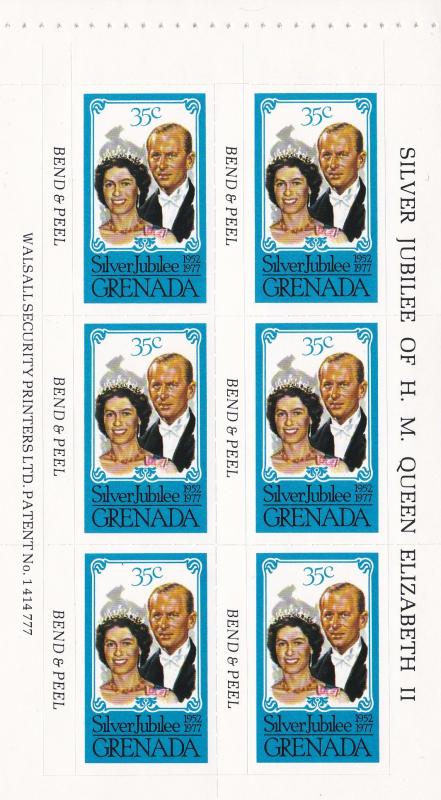 Grenada # 792a-b,  Booklet Panes, NH, 1/2 Cat