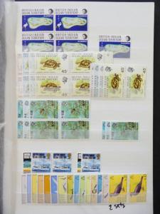 EDW1949SELL : B.I.O.T. Beautiful VF MNH collection of ALL CPLT sets Sc Cat $393.