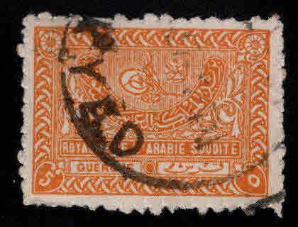 Saudi Arabia Scott 168 used 1934 stamp