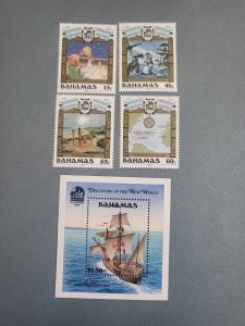 Stamps Bahamas Scott #725-9 nh