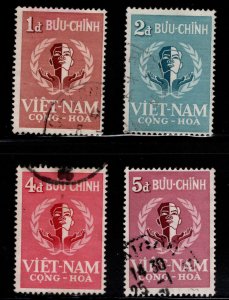 South Viet-Nam Scott 88-91 Used UN set