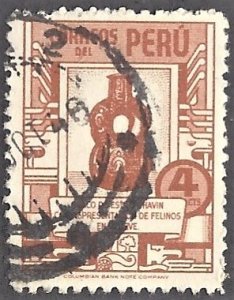 PERU #376, USED , 1938 - PERU119