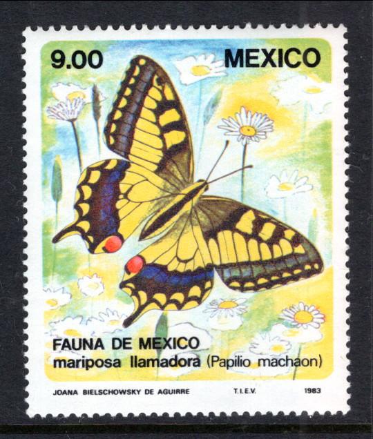 Mexico 1327 Butterfly MNH VF