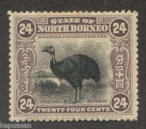 NORTH BORNEO 1909  sg176 MINT