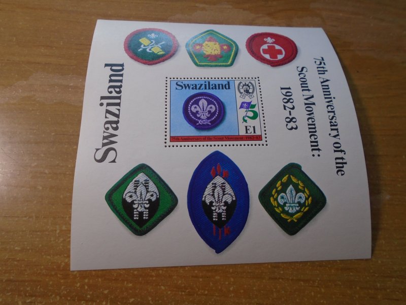 Swaziland  #  422  MNH  Scouting