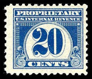 U.S. REV. PROPRIETARY RB72  Mint (ID # 84797)