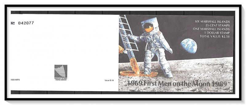 Marshall Islands #238a Apollo 11 Space Complete Booklet MNH