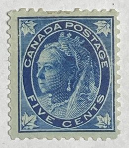 CANADA 1897 #70 Queen Victoria 'Maple Leaf' Issue - MH