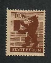 German Occupation; 11N4; 1945; Unused; NH