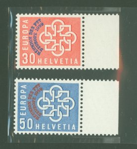 Switzerland #376-377  Single (Complete Set)