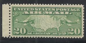 C9 20c Air MNH VF Centering