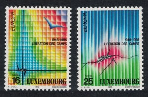 Luxembourg Europa World War II 2v 1995 MNH SG#1396-1397 MI#1368-1369