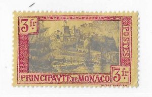 Monaco Sc #90 3Fr  OG VF