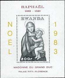 RWANDA   #1166 MNH SOUVENIR SHEET (1)