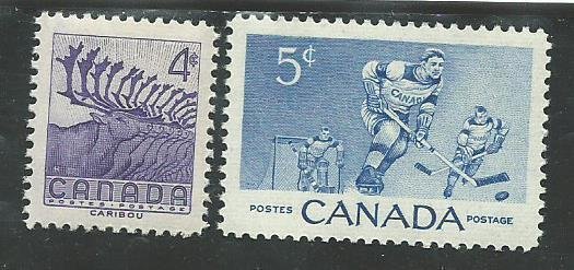 Canada  359-360   Mint NH VF PD 1956