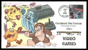 #3190l Video Games Collins FDC