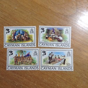 Cayman Islands  # 490-93  MNH