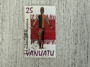 Vanuatu #668A Used, 25v, Artifacts, 2024 SCV $1.00