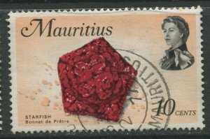 STAMP STATION PERTH Mauritius #343a Sea Life Issue FU 1972-1974