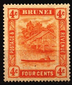 Brunei Unused Hinged Scott 48