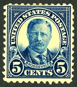 U.S. #586 MINT OG HR