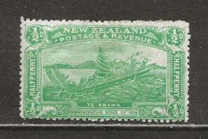 New Zealand Scott catalog # 122 Unused HR(Paper)