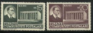 Turkey # 1116-17, Mint Never Hinge