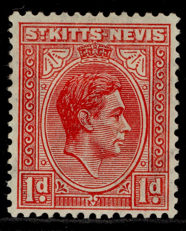 ST KITTS-NEVIS GV SG69a, 1d carmine, M MINT. 