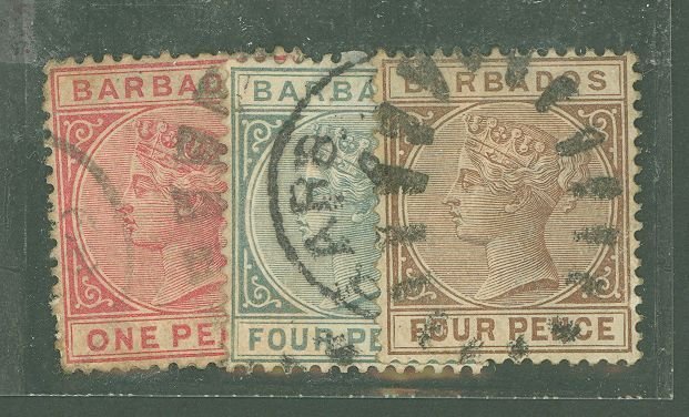 Barbados #61/64-5 Used