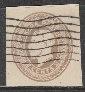 Canada  U007  18??  Fragment d'enveloppe