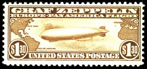 U.S. #C14 MINT WITH PSE CERT OG NH