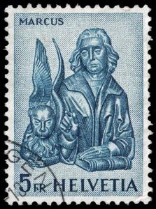 Switzerland - Scott 407 - Used - Crease