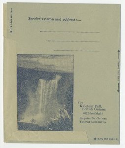 Postal stationery British Guiana Waterfall - Kaieteur