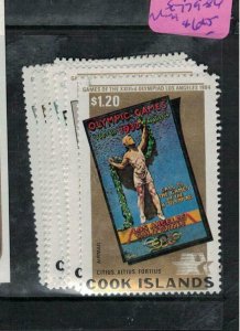 Cook Islands Olympics SC 779-84 MNH (4enw) 