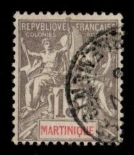 Martinique #41 used