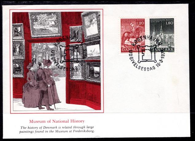 Denmark 612-613 U/A FDC