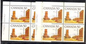 Canada #723a Pl 2 and 3  Plate Blocks VF NH   - Lakeshore Philatelics