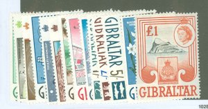 Gibraltar #147-160 Mint (NH) Single (Complete Set)