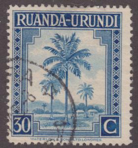 Ruanda-Urundi 73 Palm Trees 1942