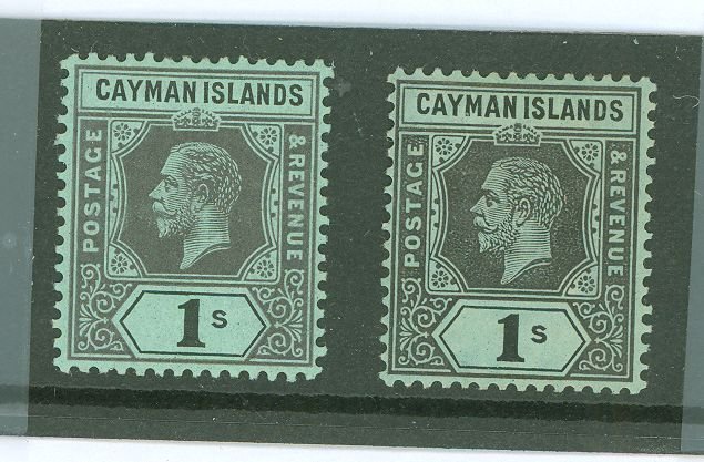 Cayman Islands #40/46 Unused Multiple