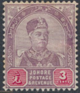 Johore  Malaya  SC#  20 MH     see details & scans