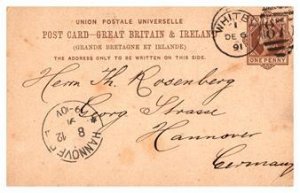 Great Britain, Worldwide Government Postal Card