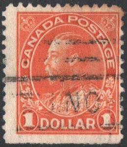 Canada SC#122 $1.00 King George V (1923) Used