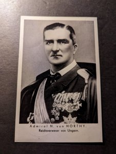 1938 Germany Royalty Souvenir Postcard Cover Berlin Nikolaus Horthy