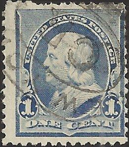 # 219 DULL BLUE USED BEN FRANKLIN SCV-0.75