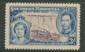 Southern Rhodesia SG 38  SC 40  MNH  please see scans