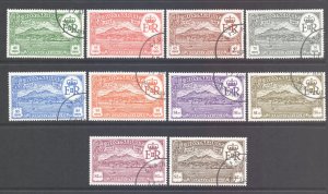 Montserrat Scott 483a/483j - SG532/541, 1982 Settlement Anniversary Set used cto