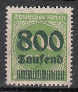 Germany - 1923 Inflation 800Tsd on 500M Mi#307A- MNH(5397)