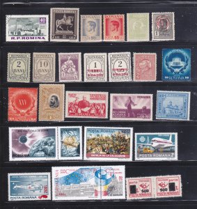 Romania Lot B All The Stamps Are In The Scan