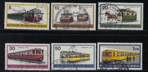 Germany Berlin Scott # 9N305 - 9N310, used